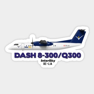 DeHavilland Canada Dash 8-300/Q300 - InterSky Sticker